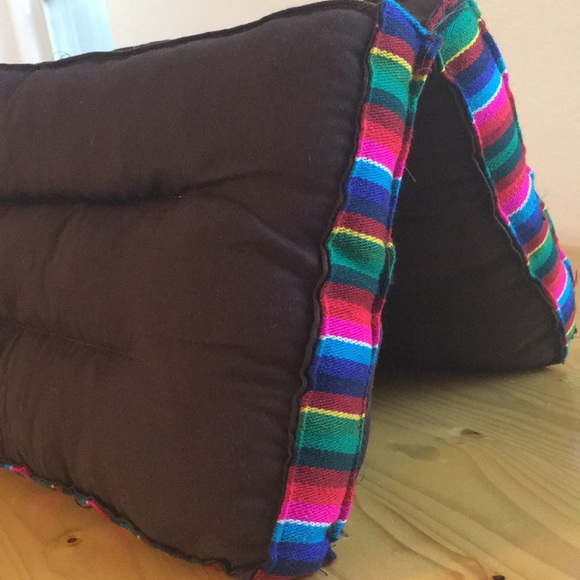 4.99 ship CHOCOLATE Yoga Meditation Cushion - Picture 13 of 15